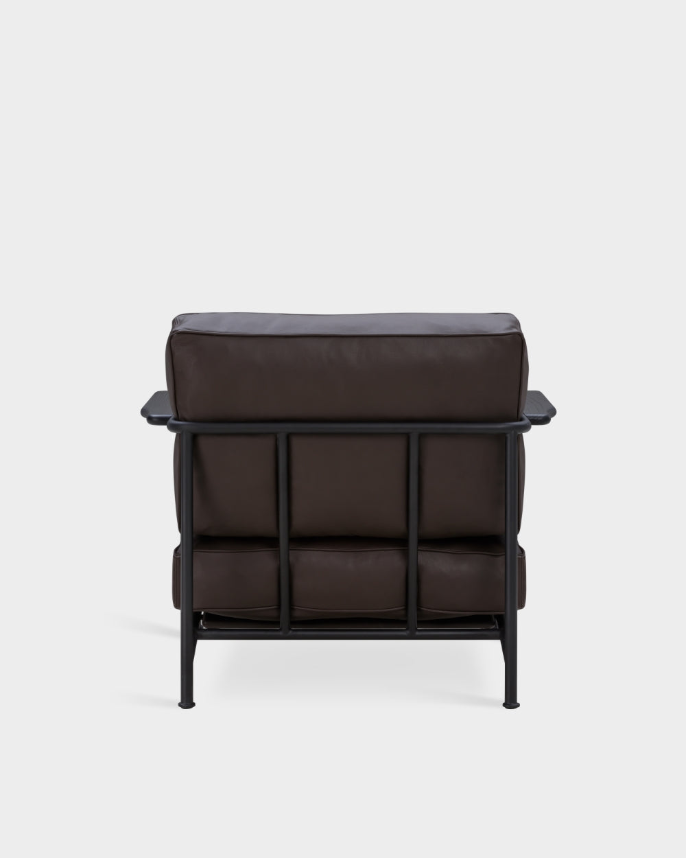 Aero Medium Lounge Chair - Mocca Parma Leather