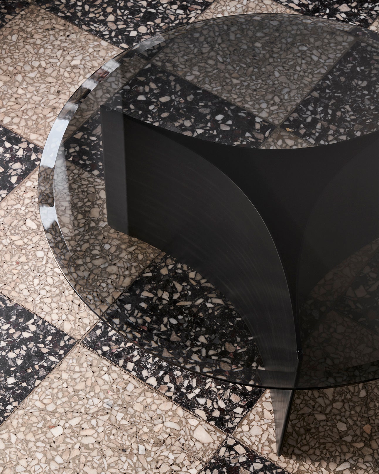 Arc Table - 750mm - Black