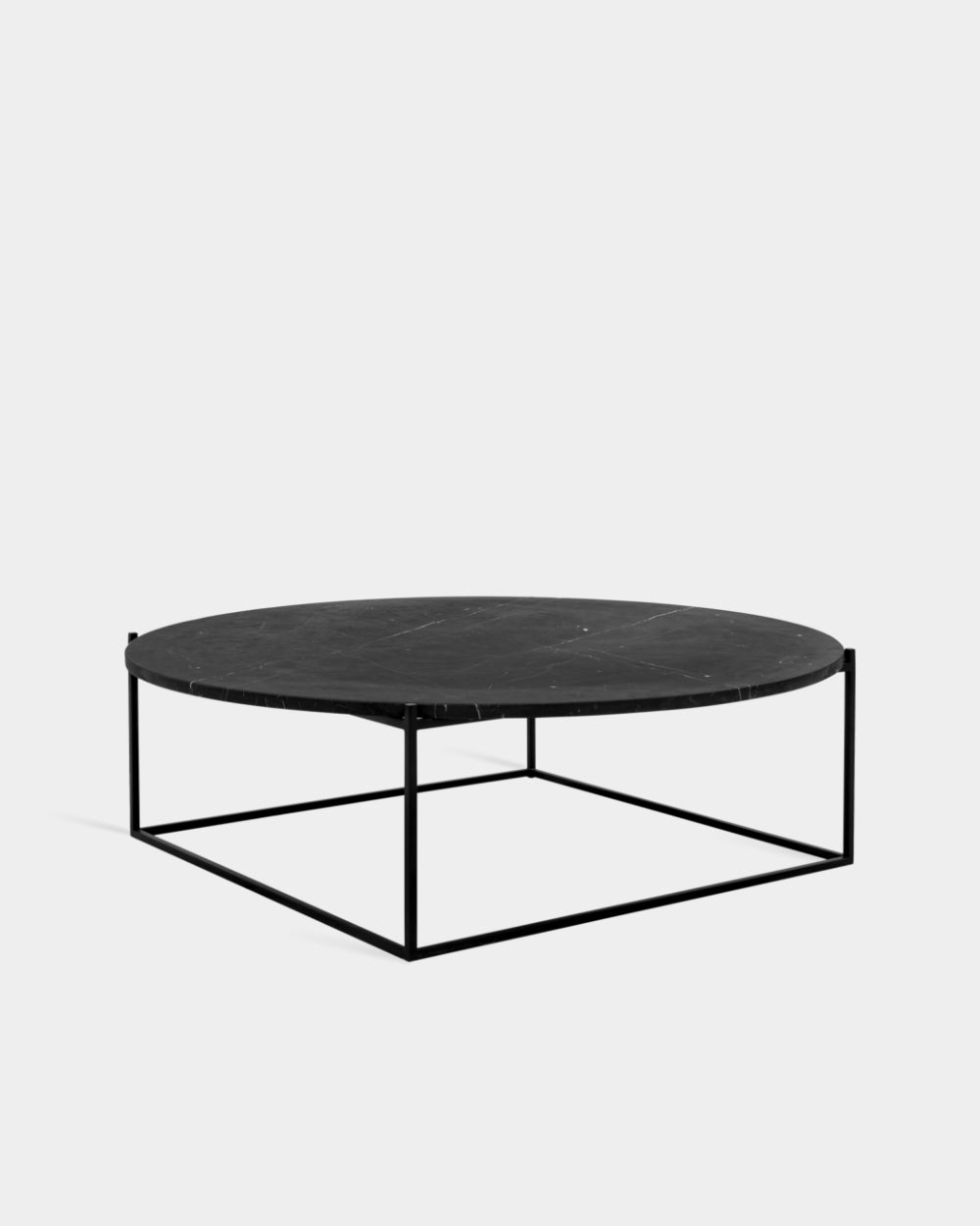 Circle Coffee Table - Nero Marquina Marble - Large