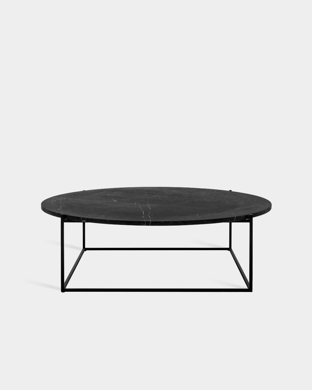 Circle Coffee Table - Nero Marquina Marble - Large