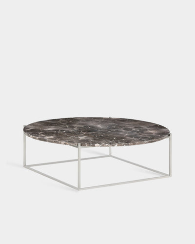 Circle Coffee Table - Pietra Grey Marble - Large