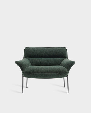 Duvet Lounge Chair - Black - Forest-Spectrum 10