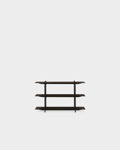 Formal Shelving Configuration 4 - Dark Brown