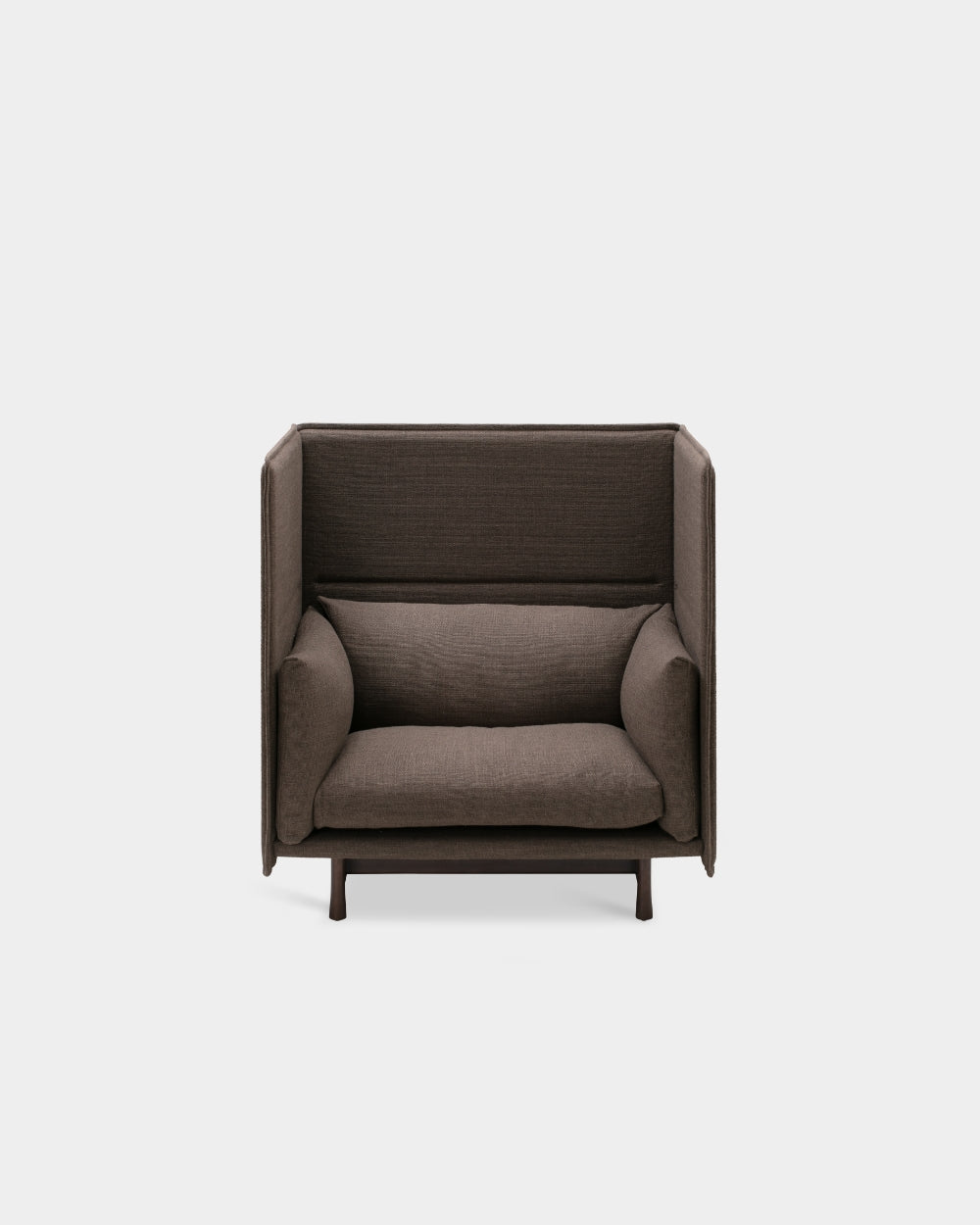 Kite High Back 1.5 Seater Sofa - Brown-Tivoli 04