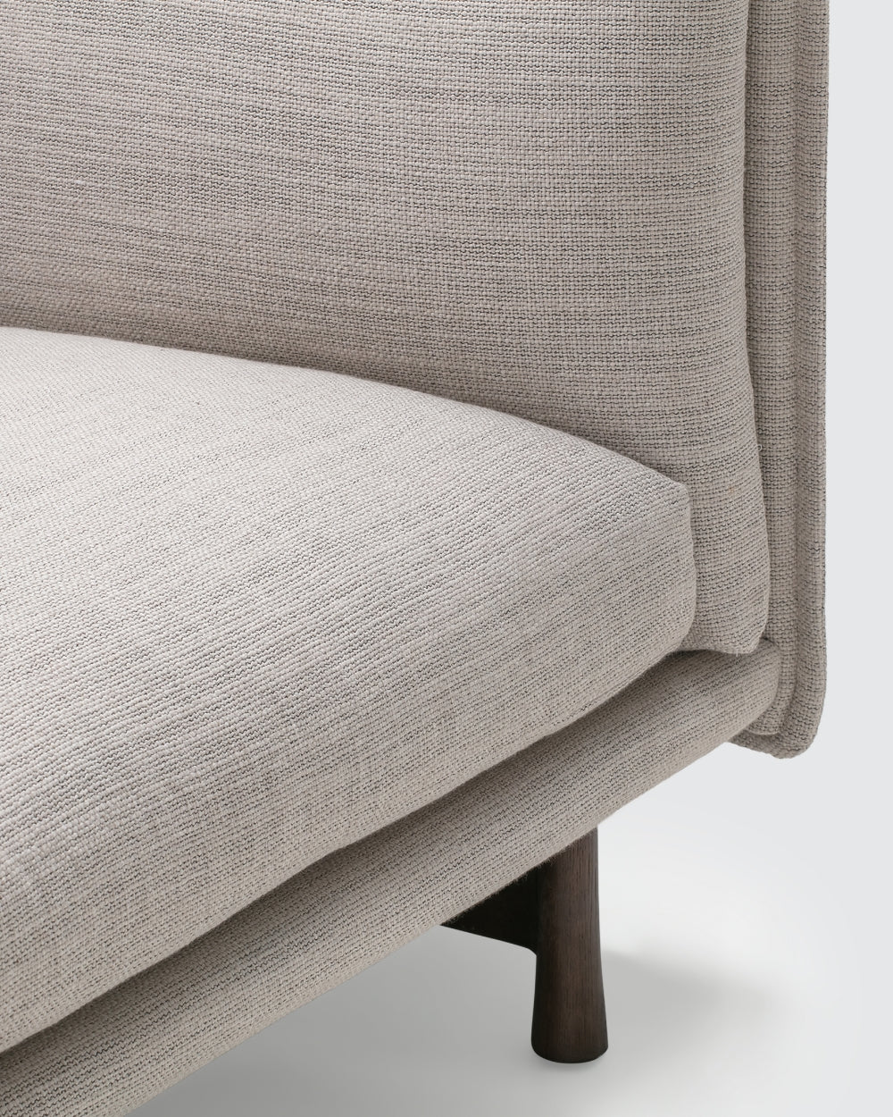 Kite High Back 2 Seater Sofa - Grey-Tivoli 02