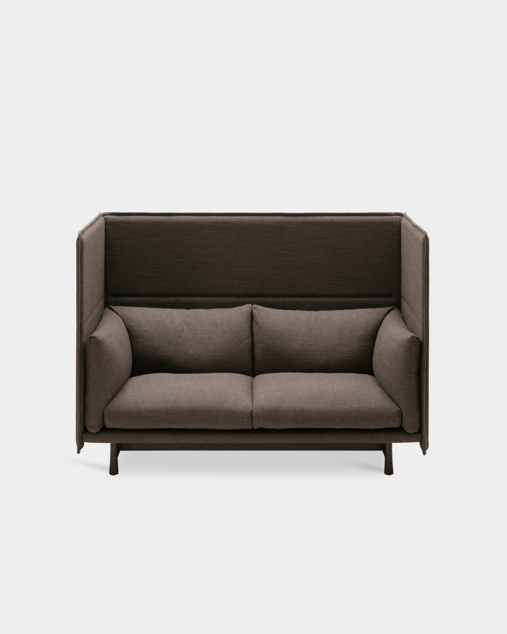 Kite High Back 2 Seater Sofa - Brown-Tivoli 04