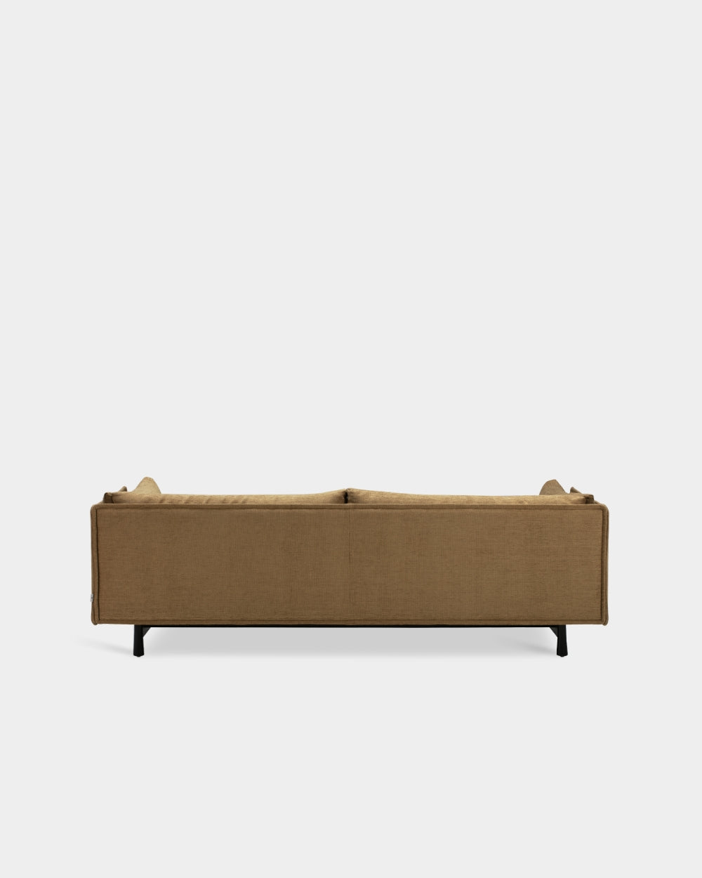 Kite 2.5 Seater Sofa - Black - Yellow-Roco 02