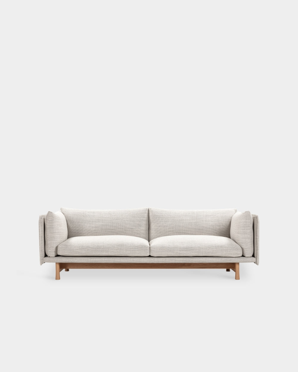 Kite 2.5 Seater Sofa - Black - Grey-Tivoli 02