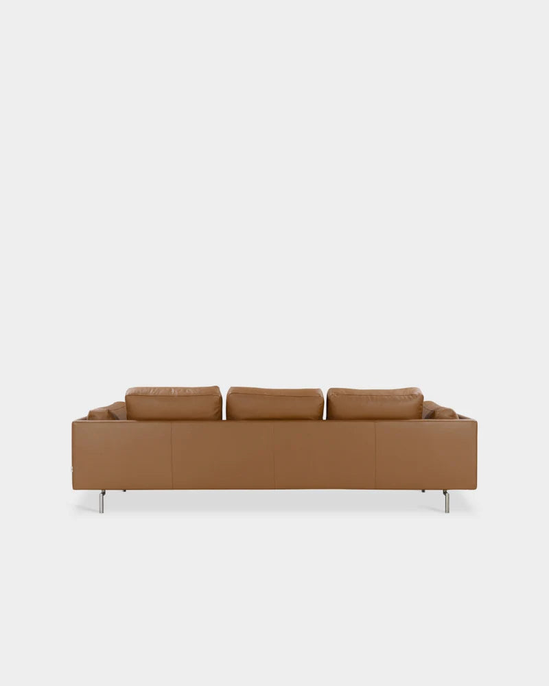 Levanto 3 Seater Sofa - Cognac Parma Leather