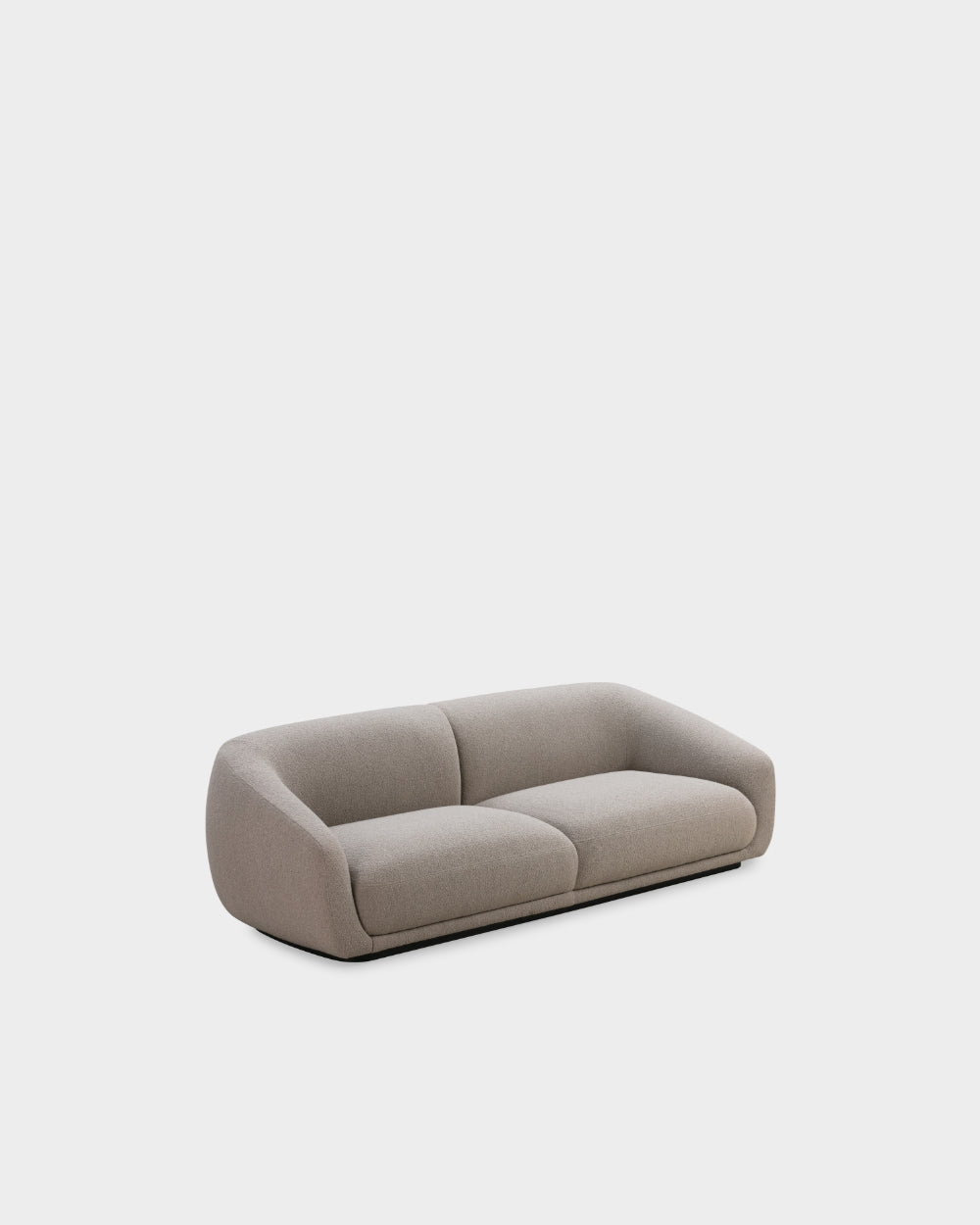 Montholon 2.5 Seater Sofa - Light Brown Boucle-Cuddle 04