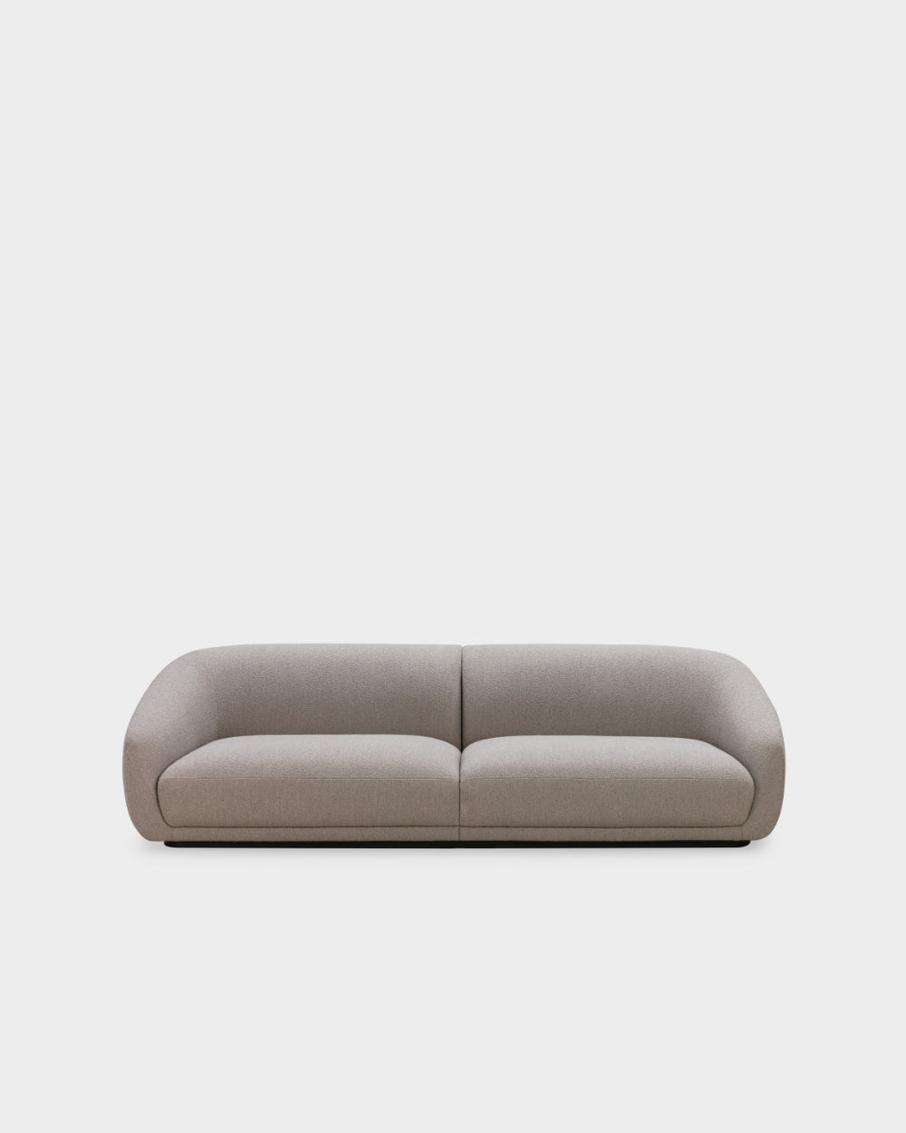 Montholon 3 Seater Sofa - Light Brown Boucle-Cuddle 04