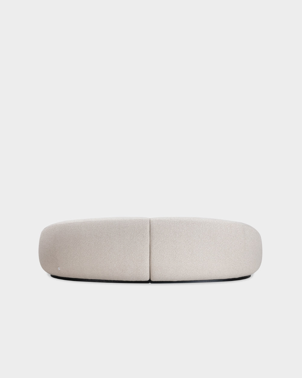 Montholon Curved 3 Seater Sofa - Cream-Bosa 04