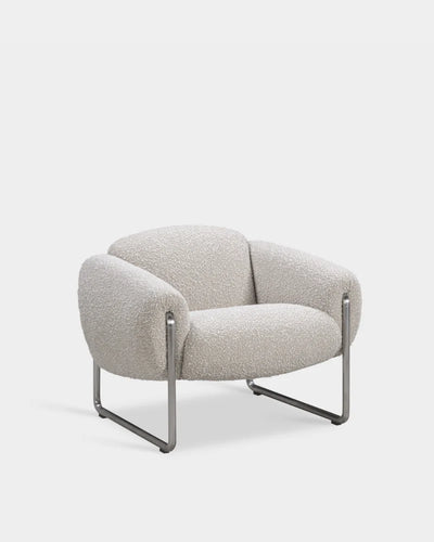 Odette Lounge Chair - Light Brown-Silenzio 02