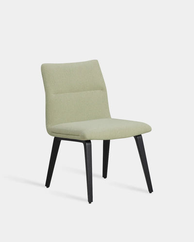 Ori Low Back Chair with Wooden Base - Willow-Saxion 0927
