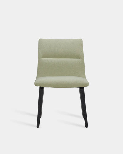 Ori Low Back Chair with Wooden Base - Willow-Saxion 0927