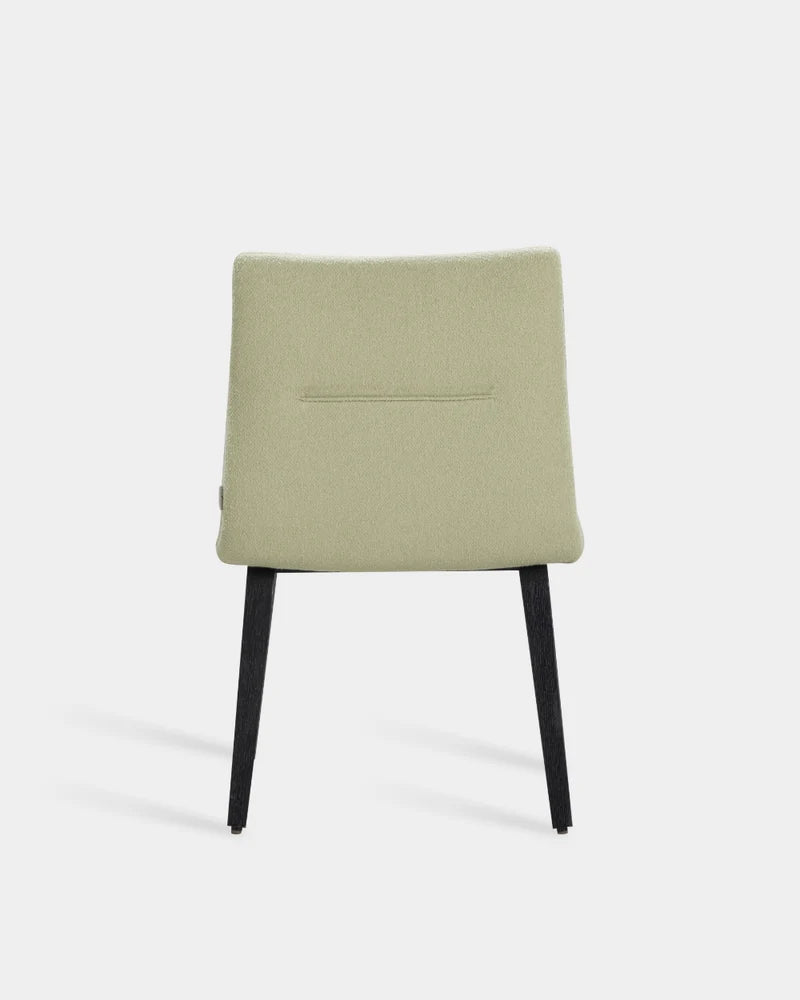 Ori Low Back Chair with Wooden Base - Willow-Saxion 0927