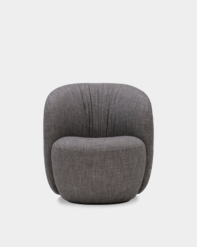 Ovata Small Lounge Chair - Grey-Alma 04