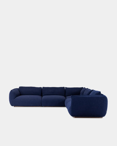 Ridge Large Corner Sofa - Ink-Baru 0780