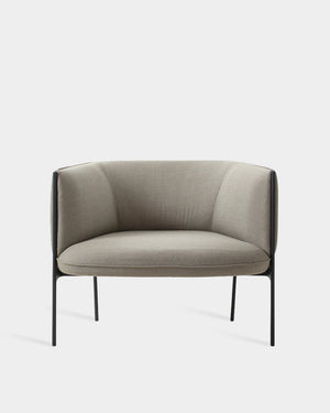 Sepal Lounge Chair - Linen-Fiord 951