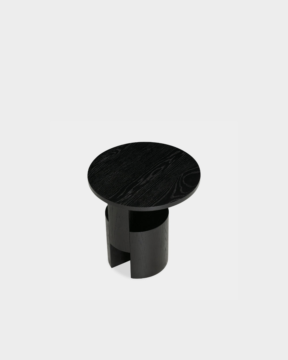 Wedge Side Table - Low - Black